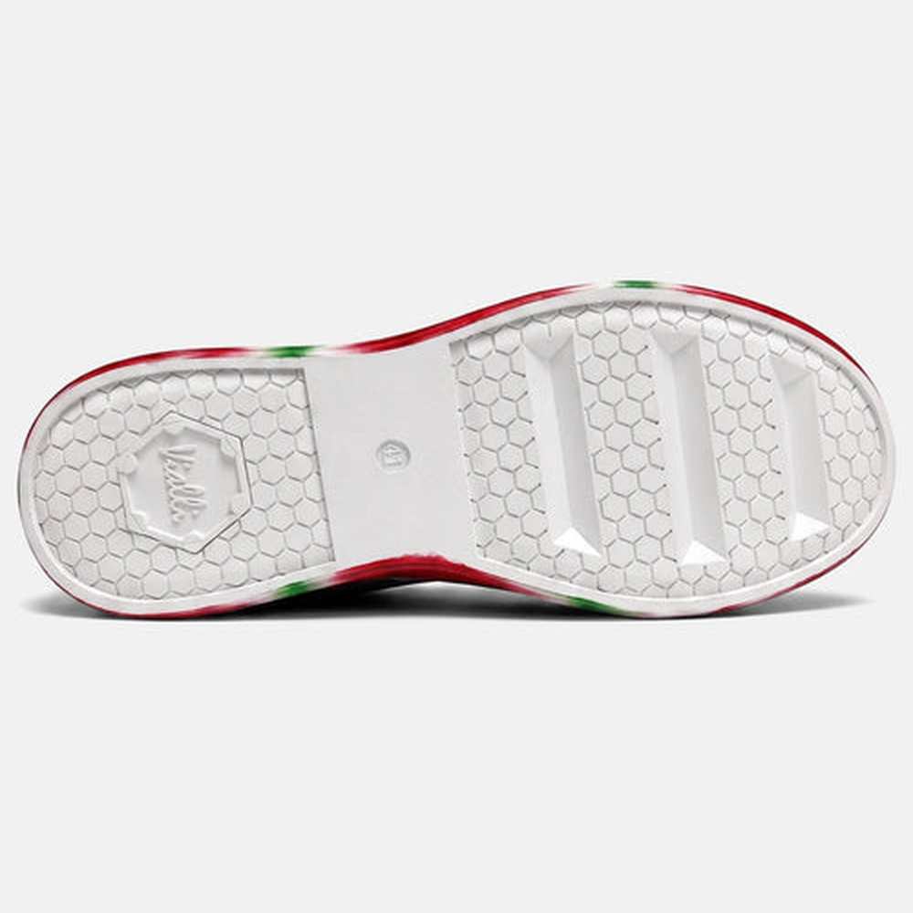 Vialli Mens Rubai Sneakers In White Multi