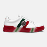 Vialli Mens Rubai Sneakers In White Multi