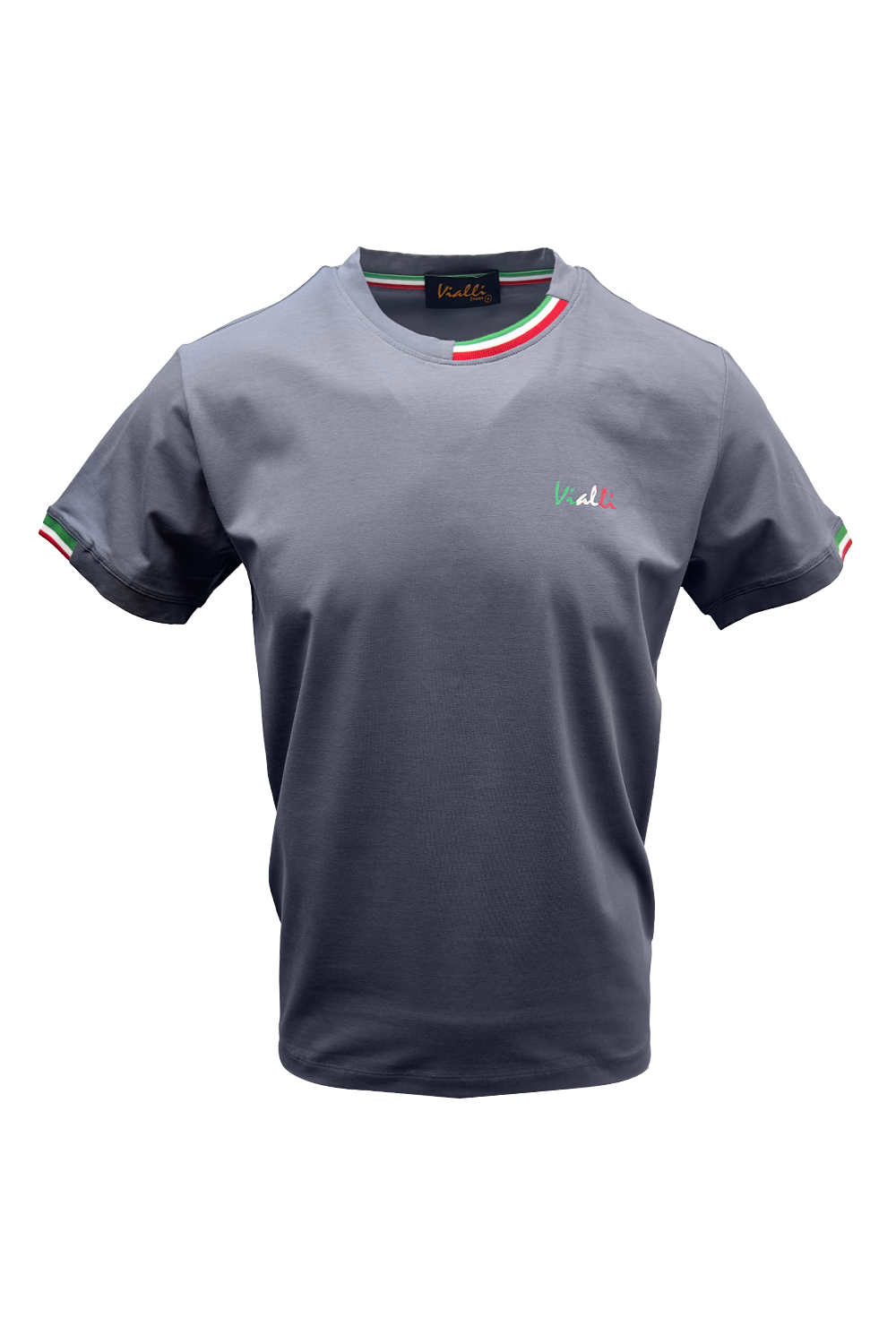 Vialli Nando T- Shirt Grey