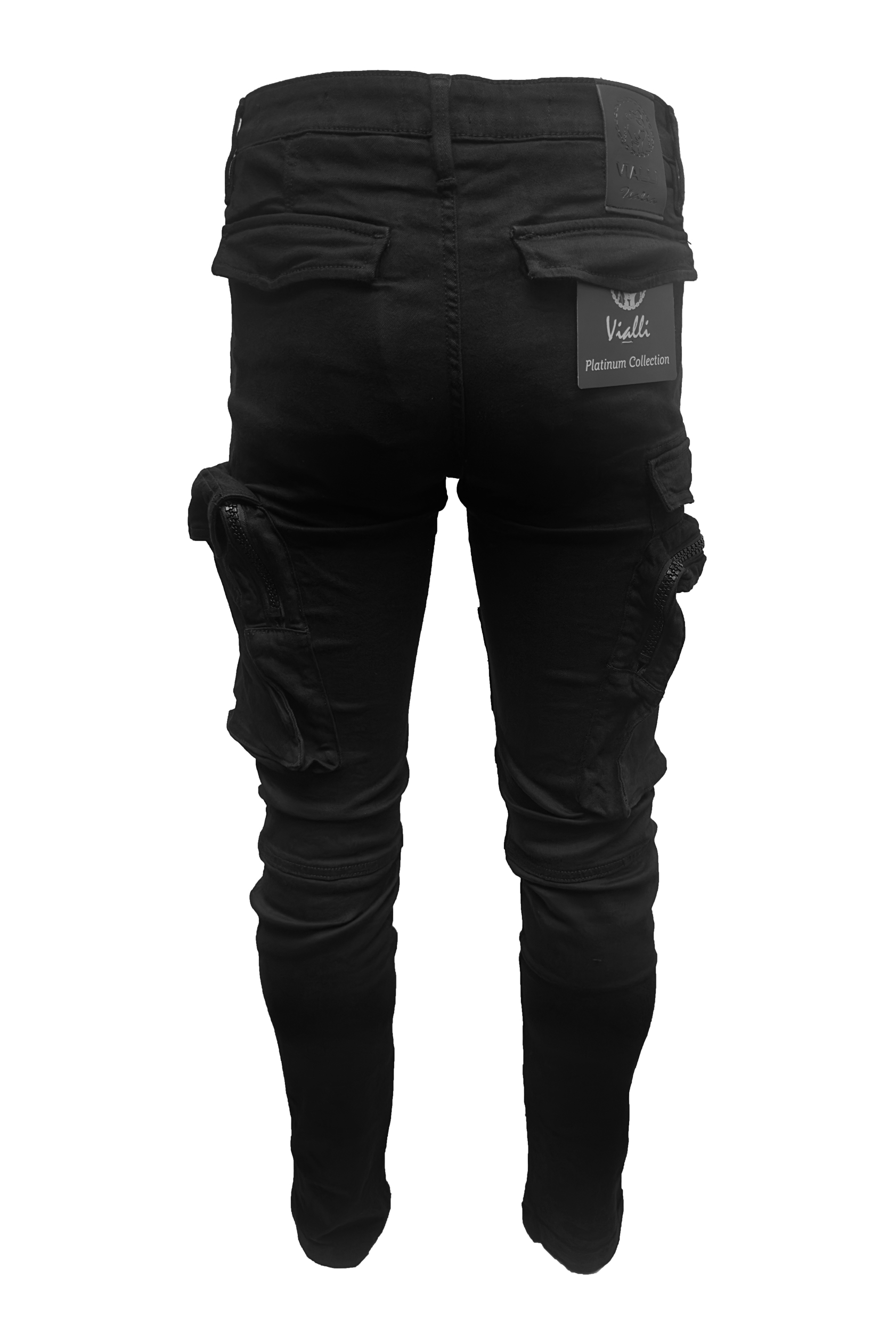 Vialli Mens Japation Eserci Jeans In Black