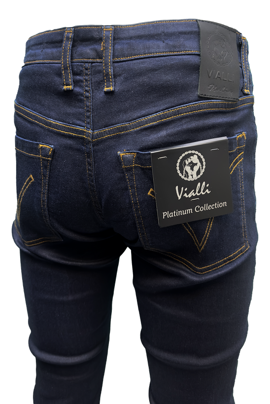 Vialli Vj24D03 Iscreme Slim Fit Jean Navy