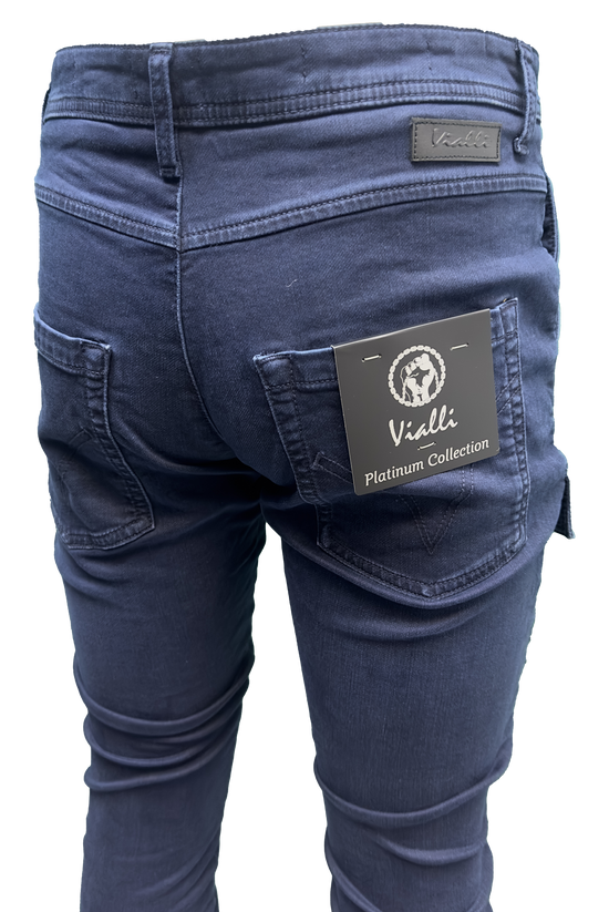 Vialli Vj24D19 Iftaah Jean  Dark Blue