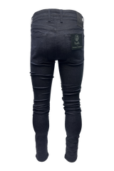 Vialli Mens Black Jaka Jeans In Indigo