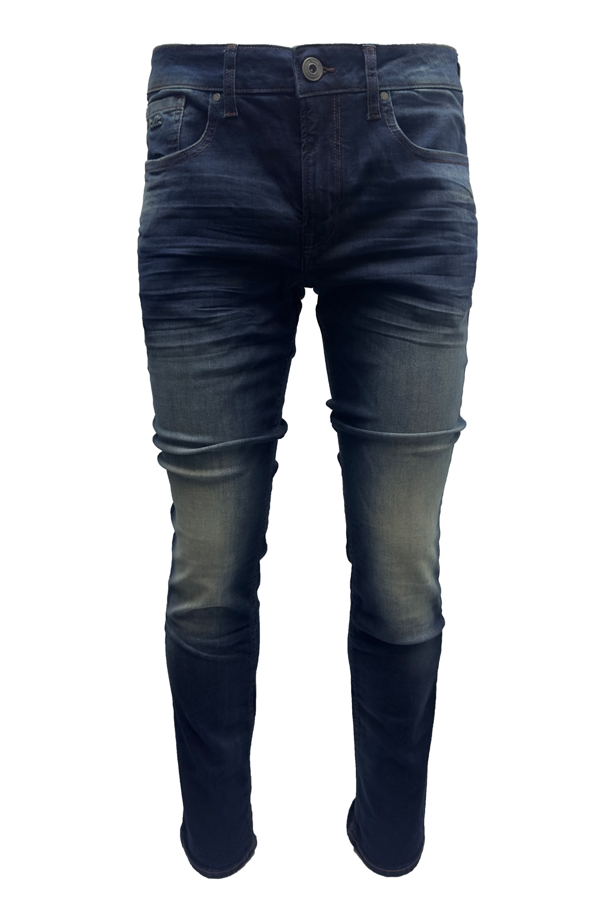 Vialli Mens Ibruhmno Jeans In Dark Blue