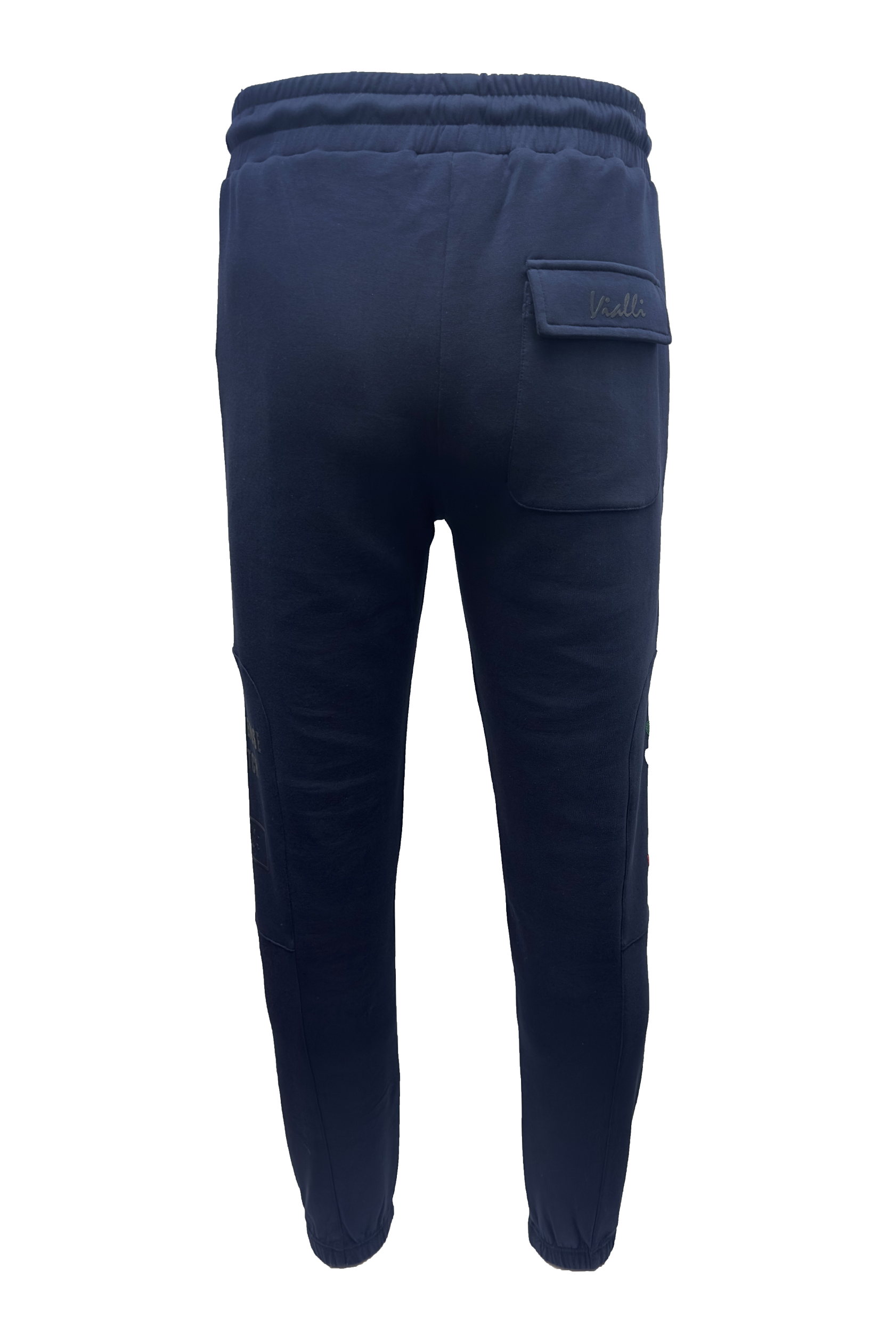 Vialli Mens Jakarad Track Pants In Navy