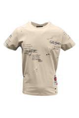 Vialli Vj24Smb16 Irock T-Shirt Cream