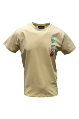 Vialli Vj24Smb31 Idice T-Shirt  Cream