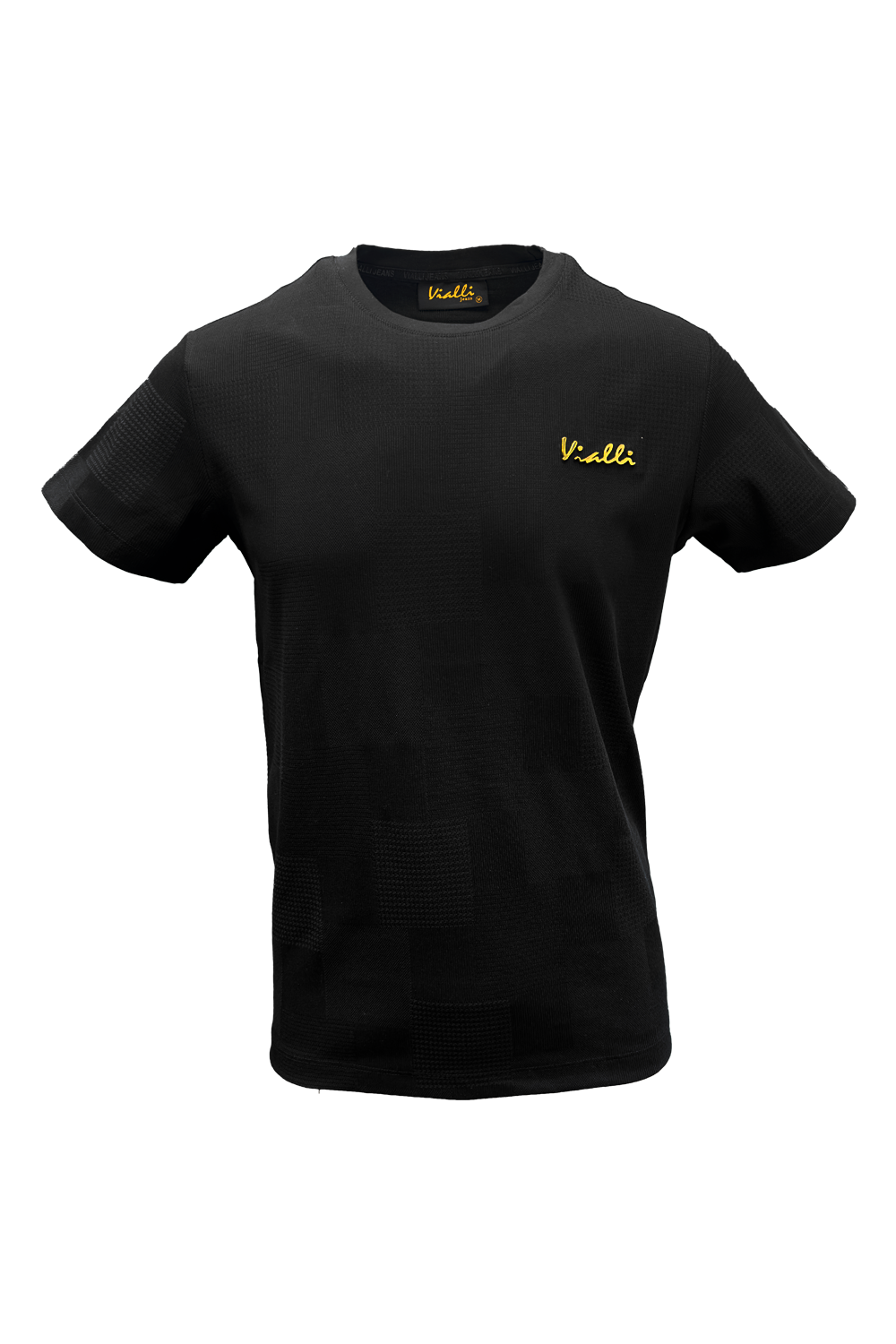 Vialli Vj24Smb37 Impresst T-Shirt  Black