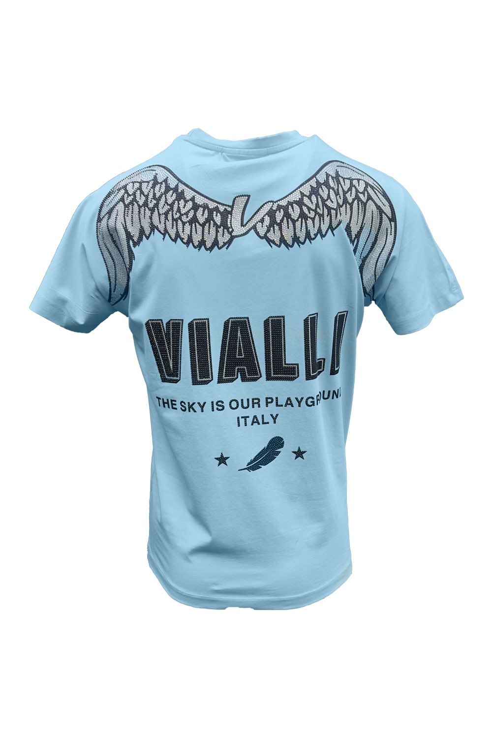 Vialli Vj24Smb40 Ibiza T-Shirt Baby Blue