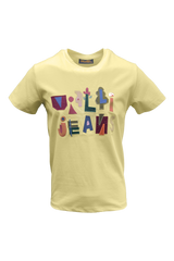 Vialli Vj24Smb48 Island T-Shirt Yellow