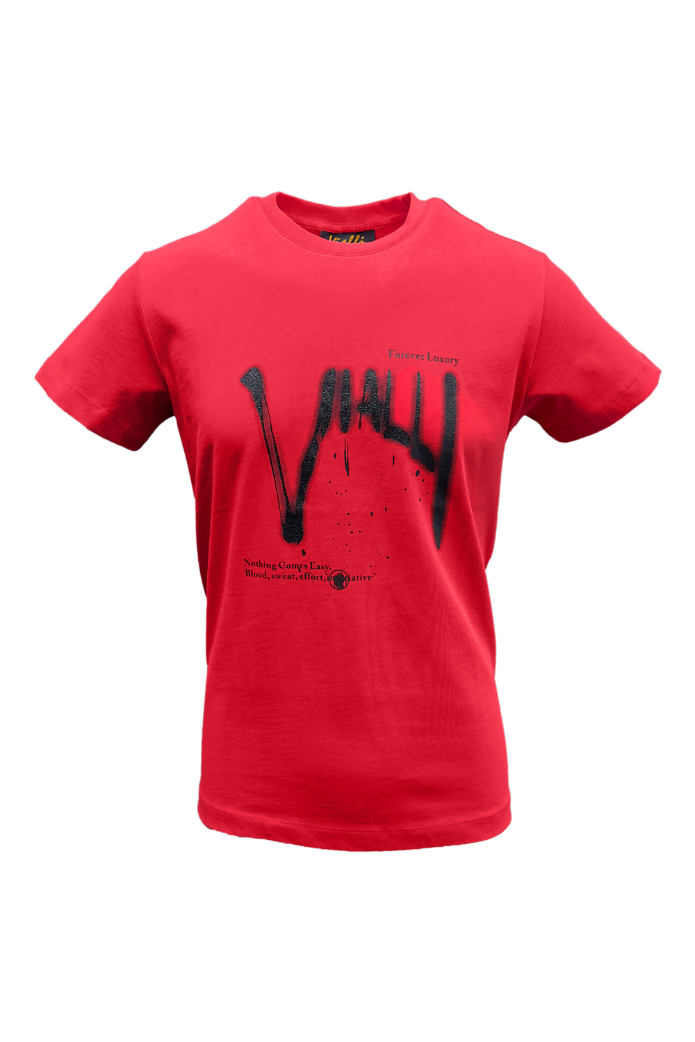 Vialli Vj24Smb52 Initiative T-Shirt  Red