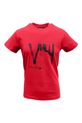 Vialli Vj24Smb52 Initiative T-Shirt  Red