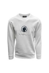 Vialli Mens Galliano White Sweatshirt