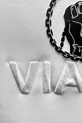 Vialli Mens Galliano White Sweatshirt