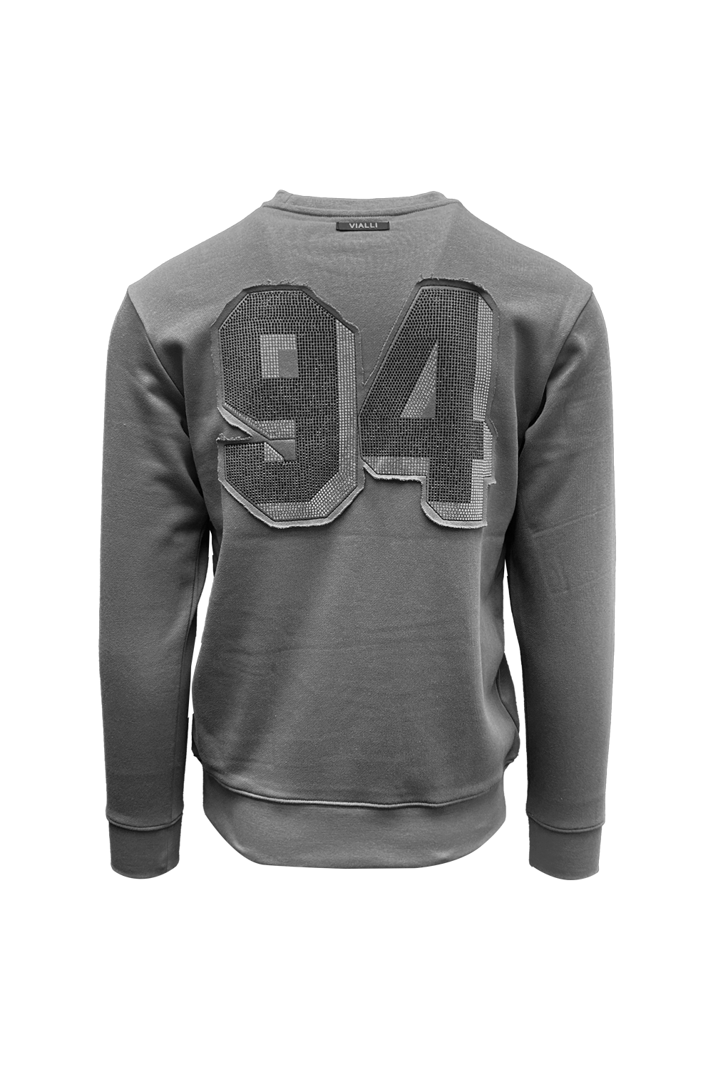 Vialli Vj24Wt89 College Sweater Dark Grey