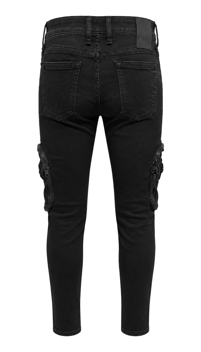 Vialli Globie Jeans In Black