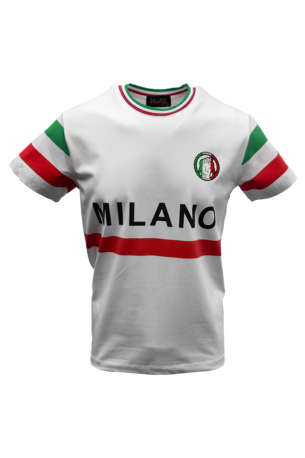 Vialli Mens Leact T-Shirt In White