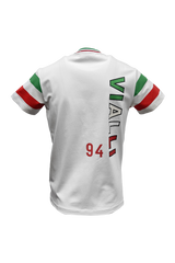 Vialli Mens Leact T-Shirt In White