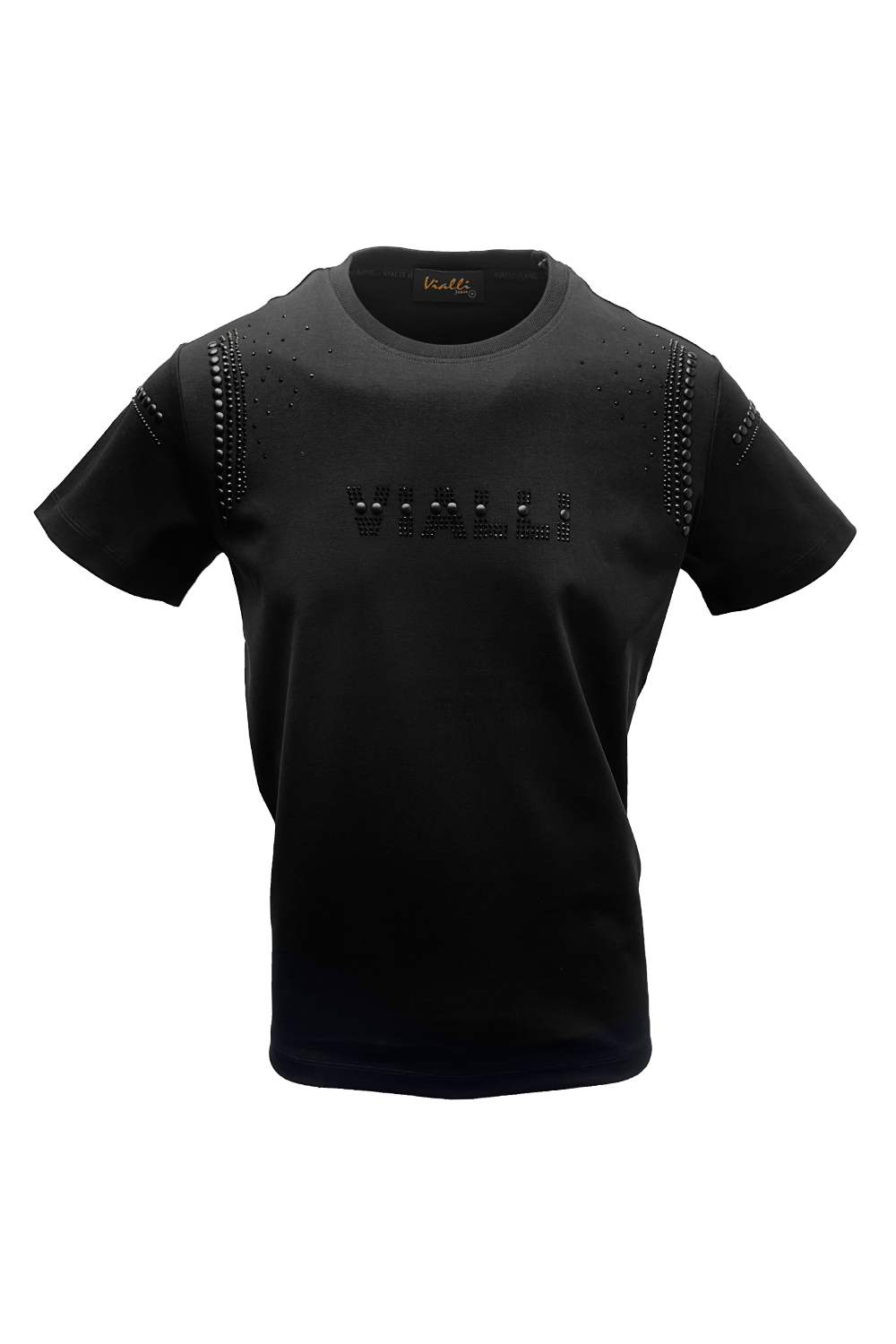 Vialli Mens Lovie T-Shirt In Black