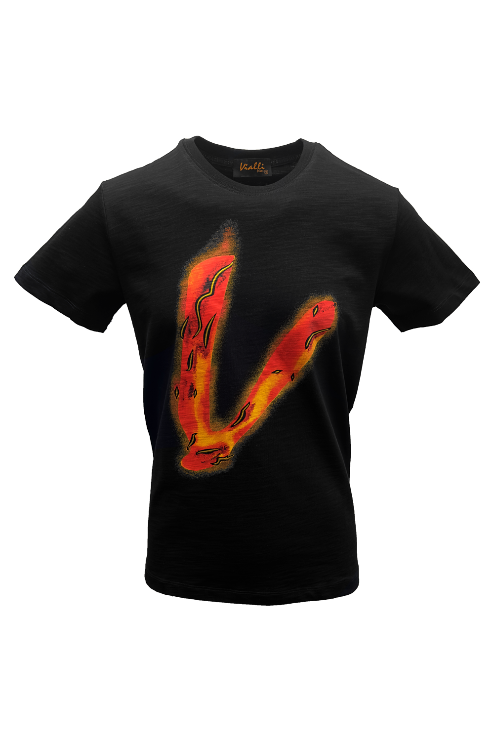 Vialli Mens Lamez T-Shirt In Black