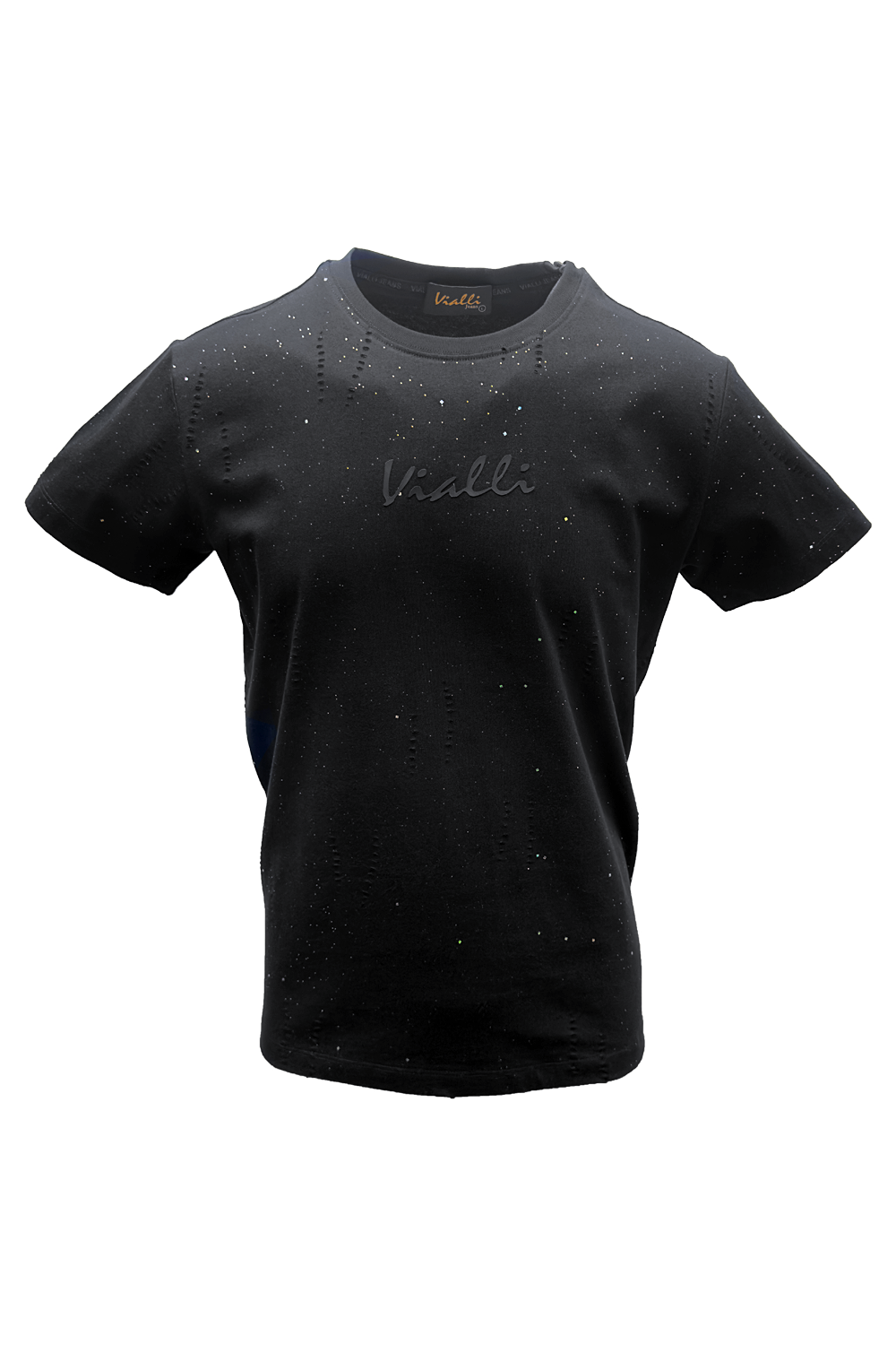 Vialli Mens Lights T-Shirt In Black