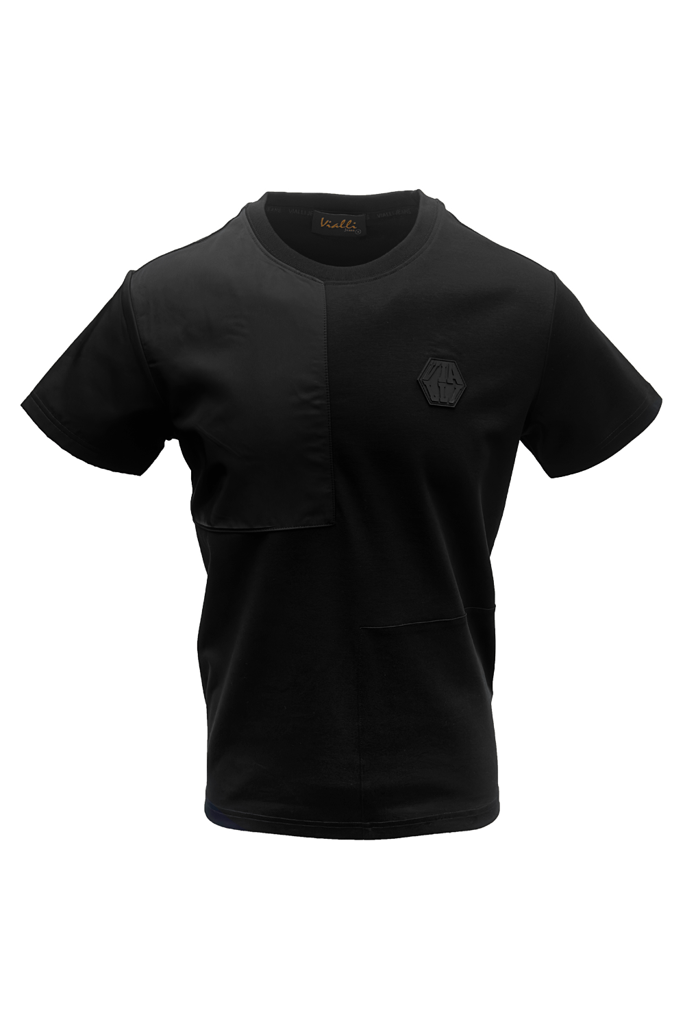 Vialli Mens Lambre T-Shirt In Black