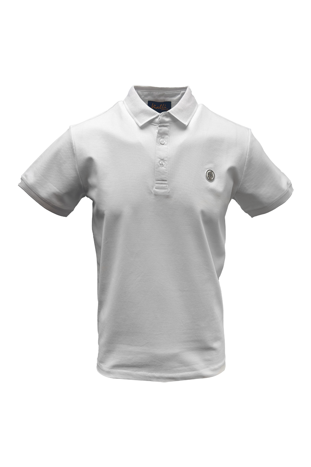 Vialli Mens Lanni Golfer In White