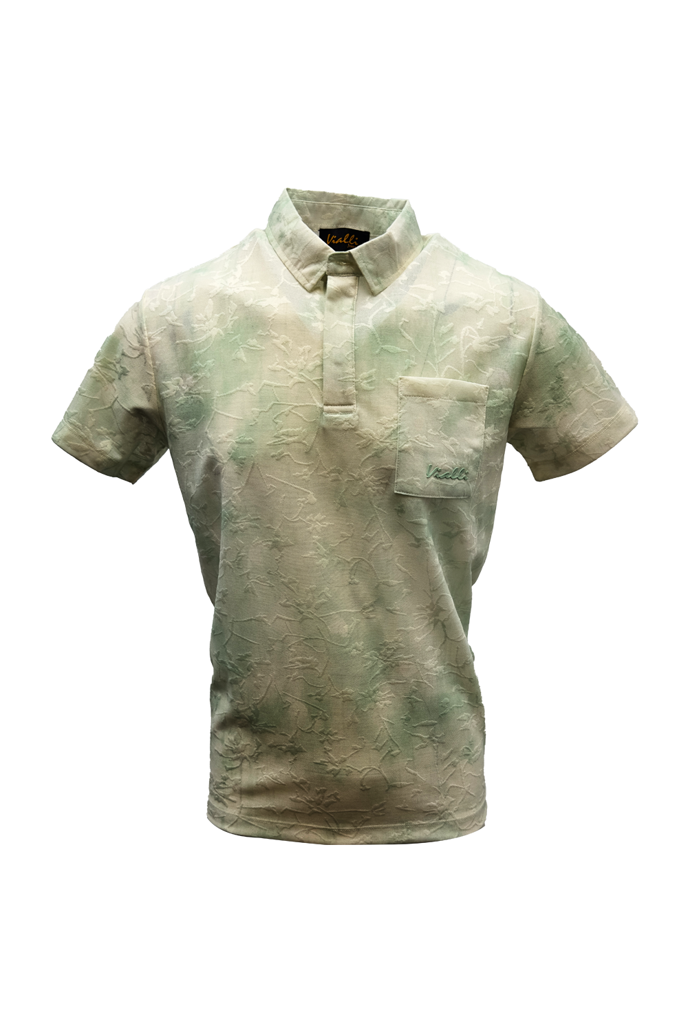 Vialli Mens Lazan Golfer In Marine Green