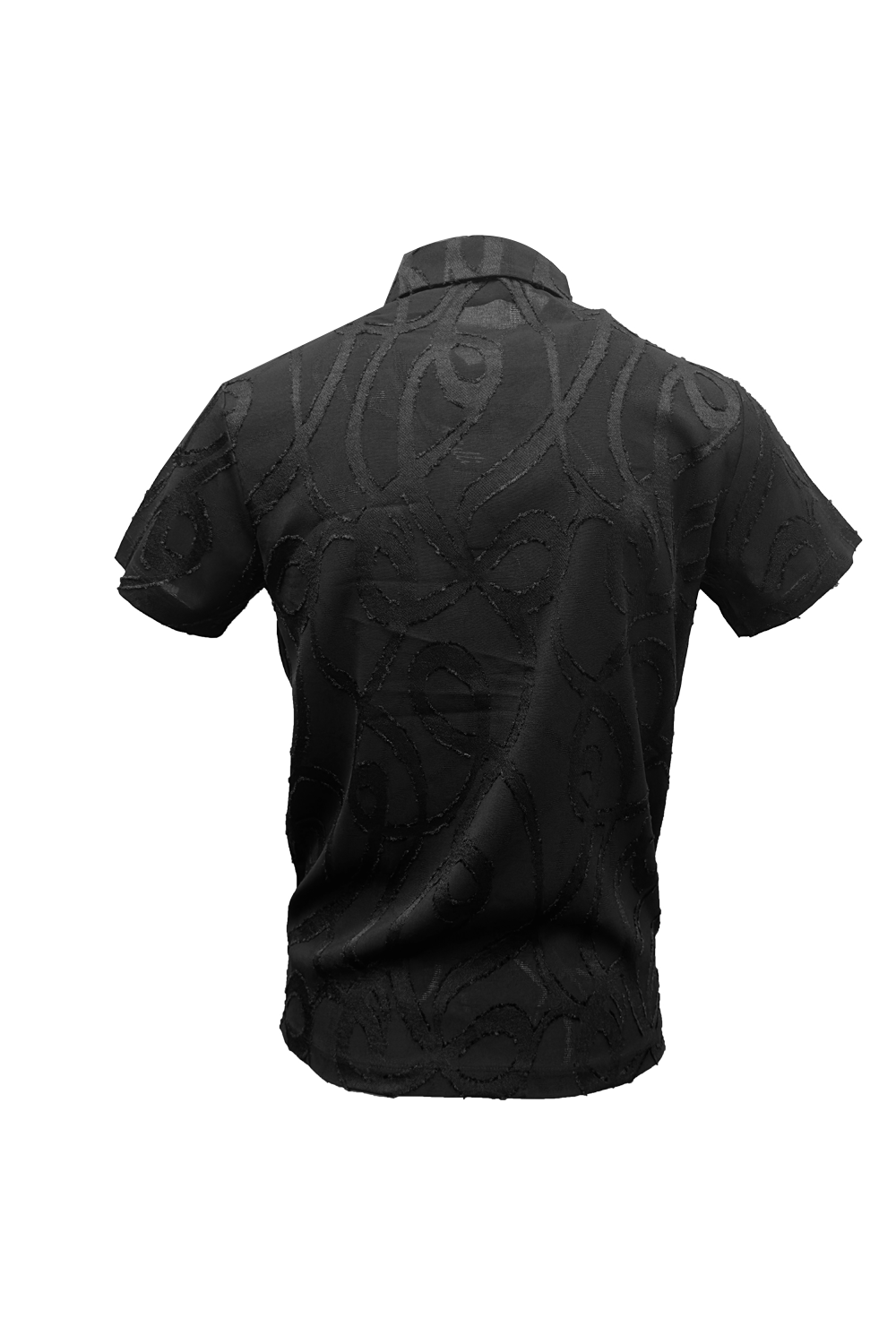 Vialli Mens Latino Golfer In Black