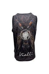 Vialli Mens Lelak Tank Top In Black