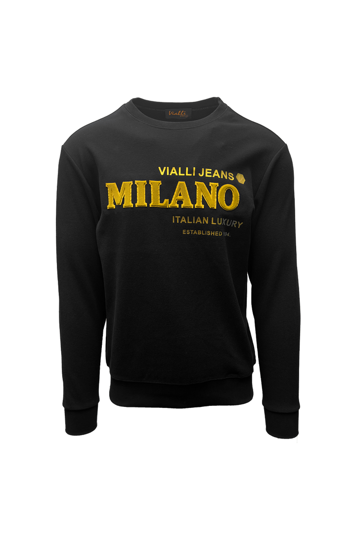 Vialli Vj25Wt04 Kolvad Sweatshirt Black