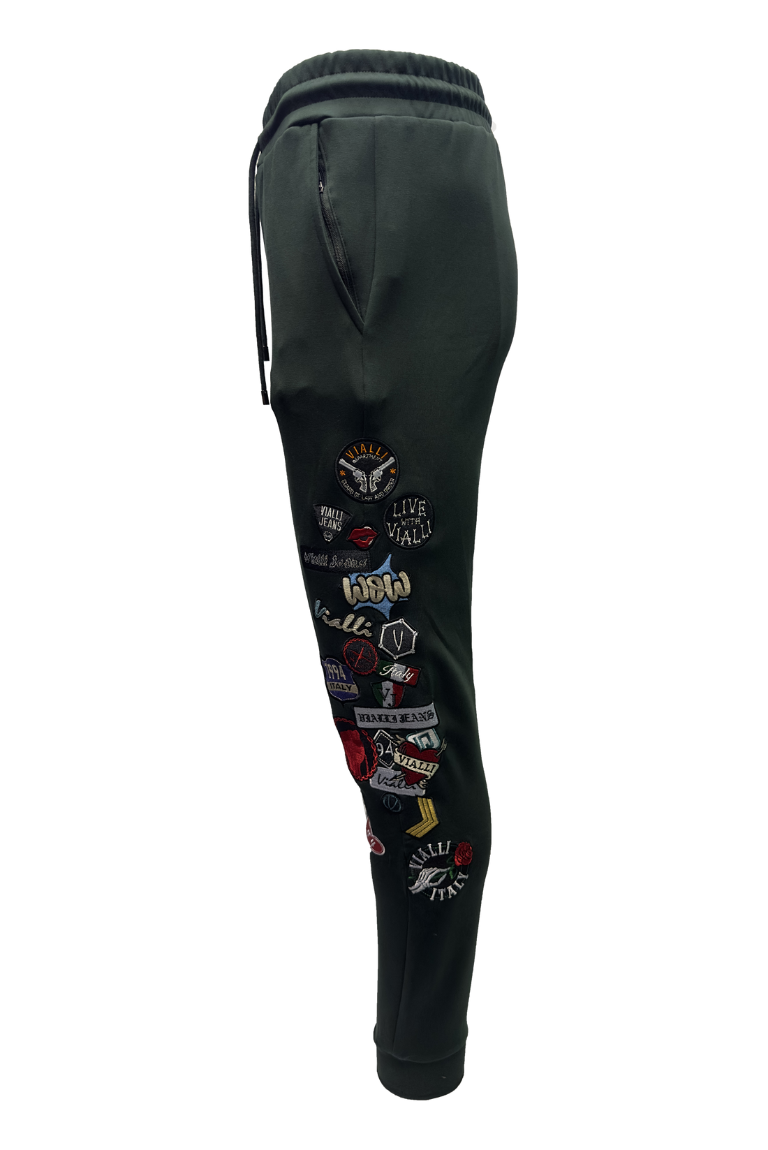 Vialli mens Kithenb Olive track pants