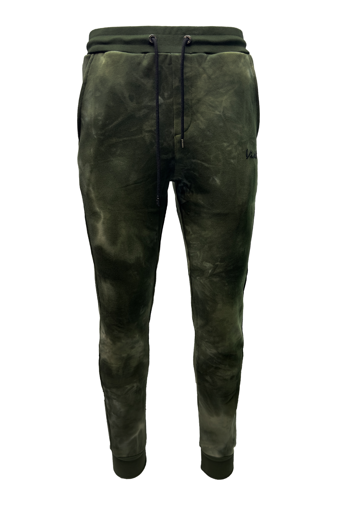 Vialli Mens Kinjib TrackPants Olive