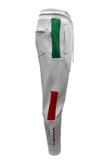 Vialli Mens Moforp Trackpants In White