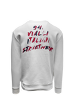 Vialli Mens Magiga Sweatshirt In White
