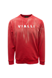 Vialli Mens Maple Sweatshirt In Red