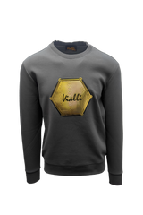 Vialli Mens Malva Sweatshirt In Grey