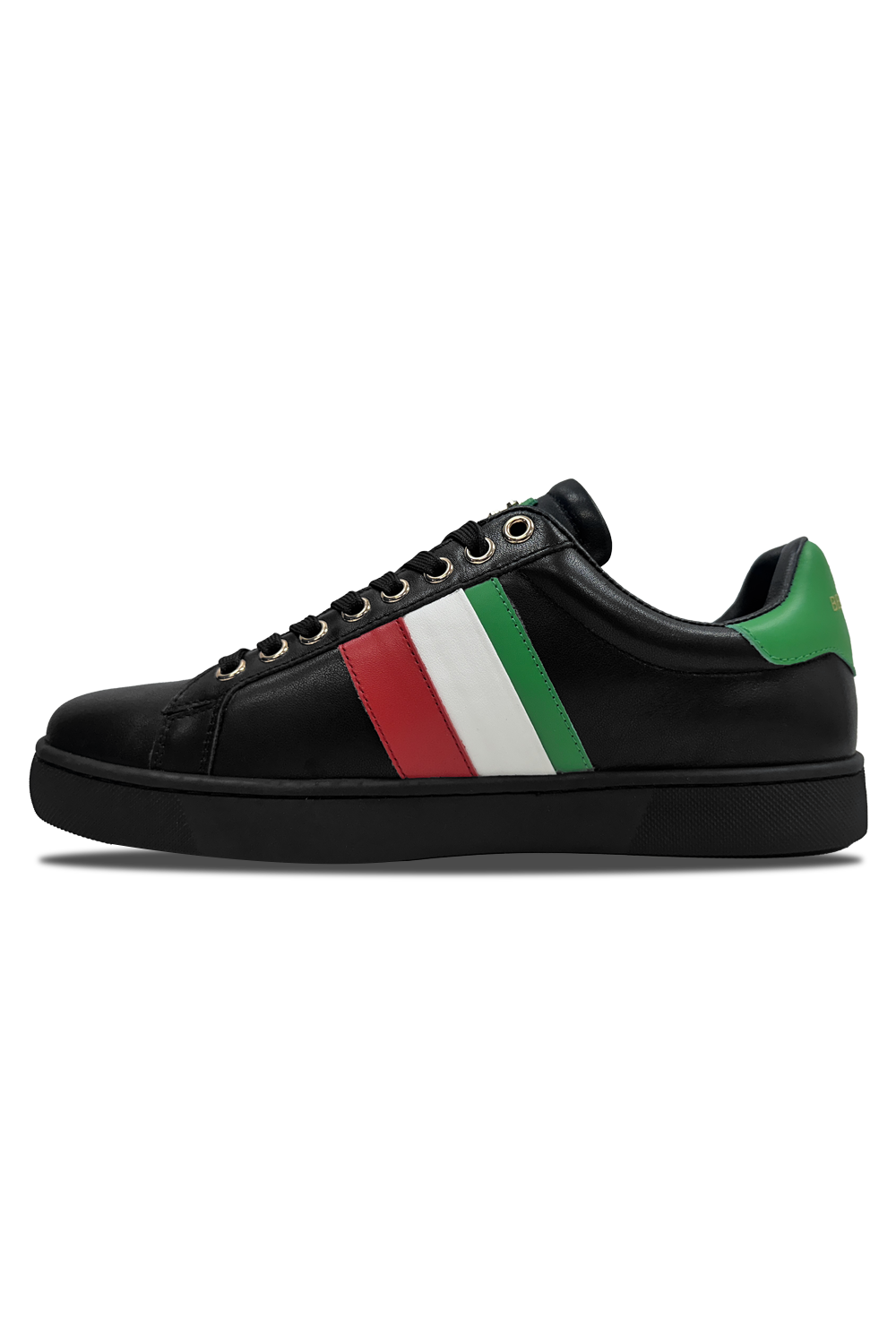 Vialli Mens Black Socrato Sneaker