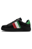 Vialli Mens Black Socrato Sneaker