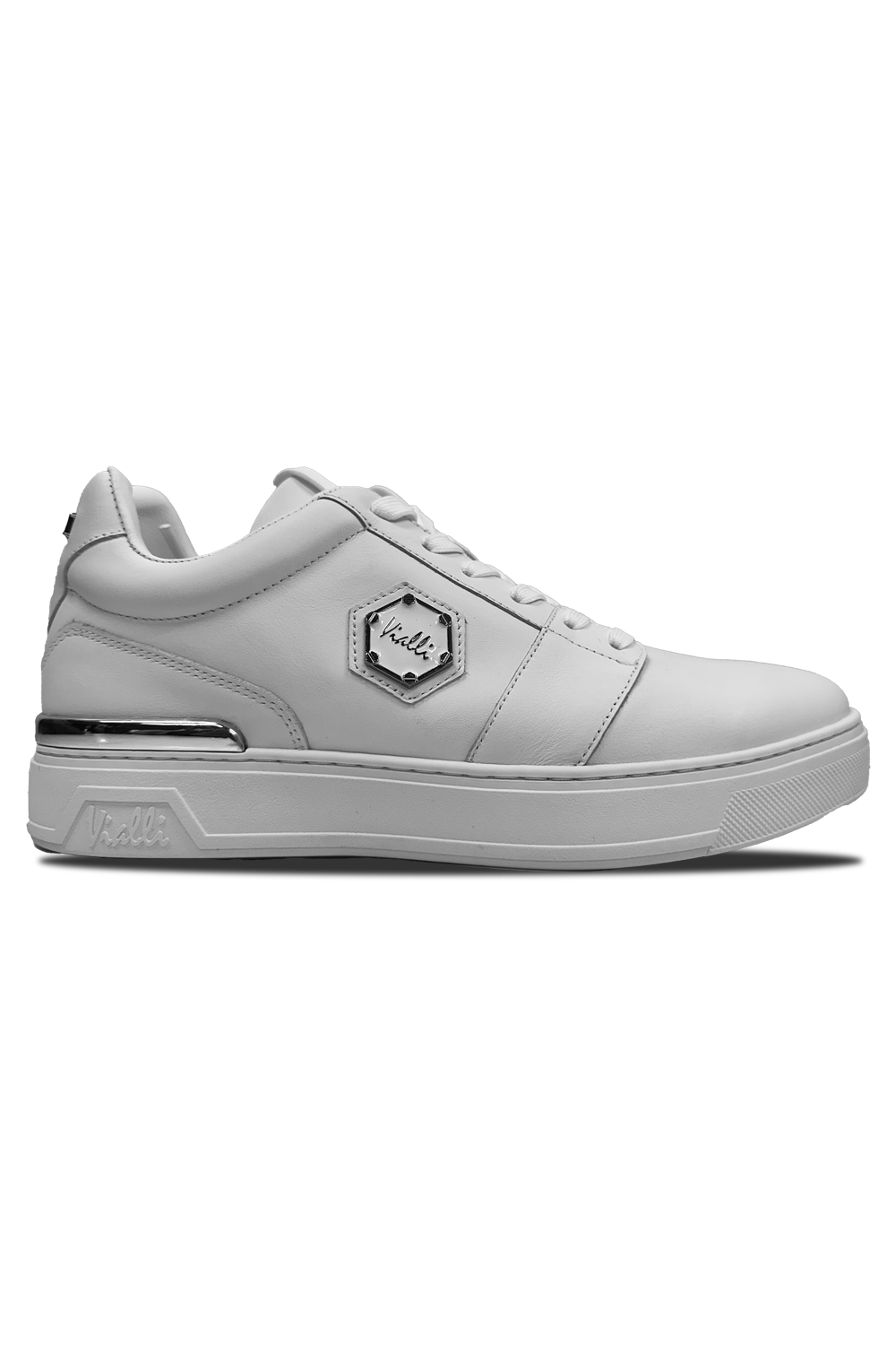 Vialli Mens White Sylla Sneaker