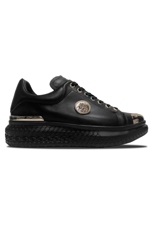 Vialli Mens Gorbani Sneakers In Black