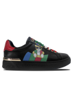 Vialli Mens Qimah Sneakers Black