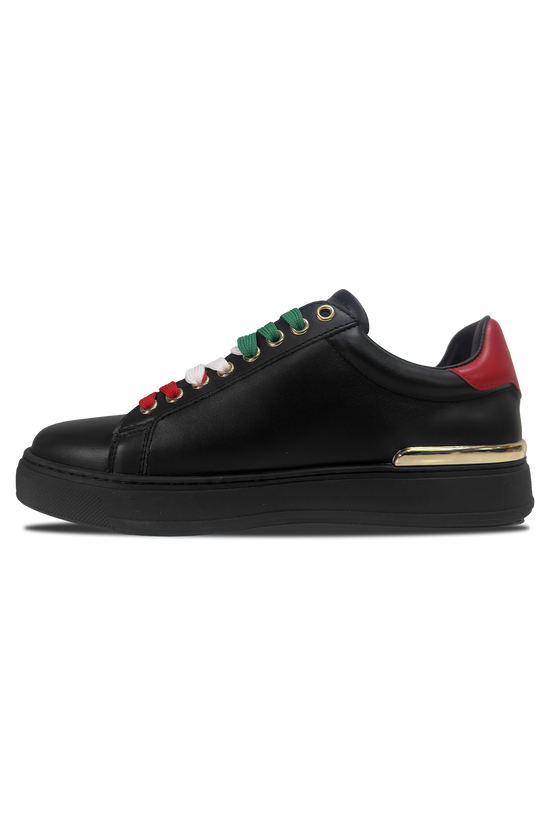 Vialli Mens Qimah Sneakers Black