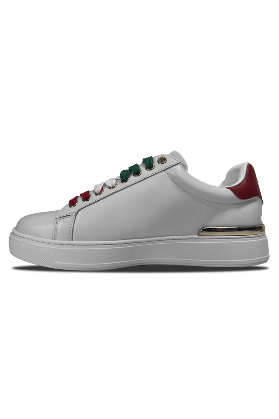 Vialli Mens Qimah Sneakers White