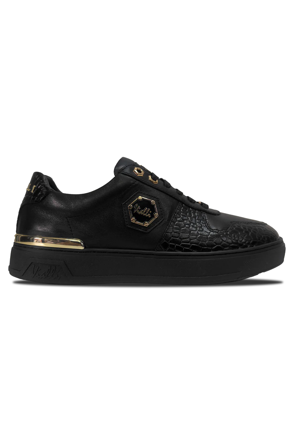 Vialli Mens Bayda Sneakers Black