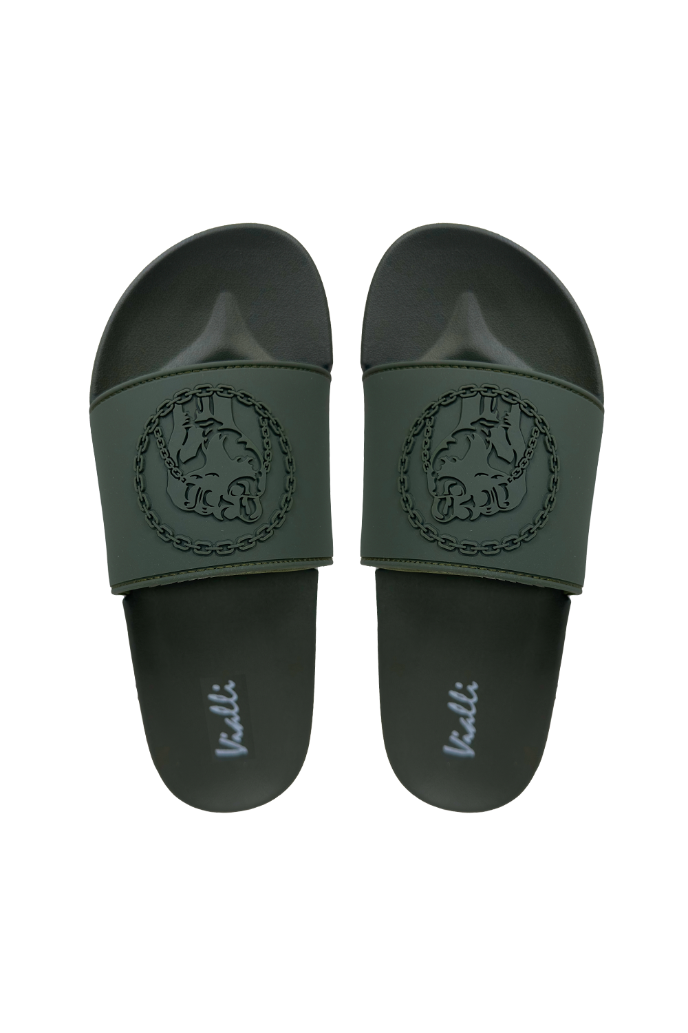 Vialli Vsc24003 Mens Frigo Slides Olive