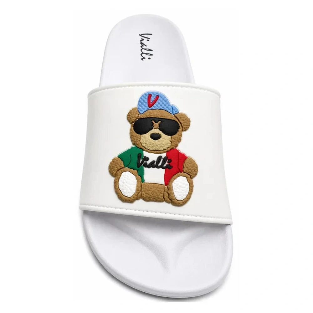Vialli Mens Yogi Sandals In White