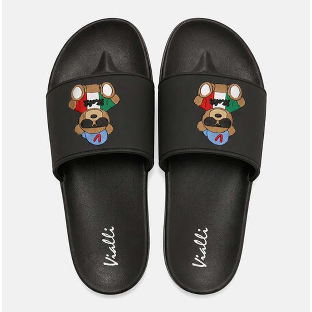 Vialli Mens Yogi Sandals In Black