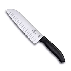 Victorinox Classic Santoku Blk Fluted Blst