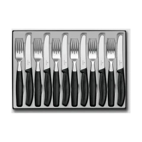 Victorinox Classic 12 Piece Steak Set G/Bx Rnd In Neutral